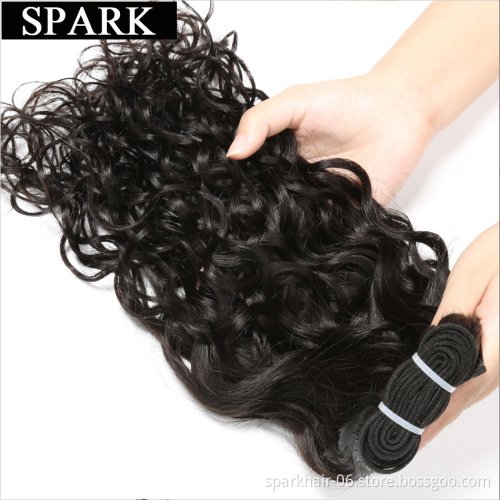12A Brazilian Virgin Hair Extensions Afro Kinky Curly Natural Black 100% Unprocessed Human Hair Weave Bundles SPARK